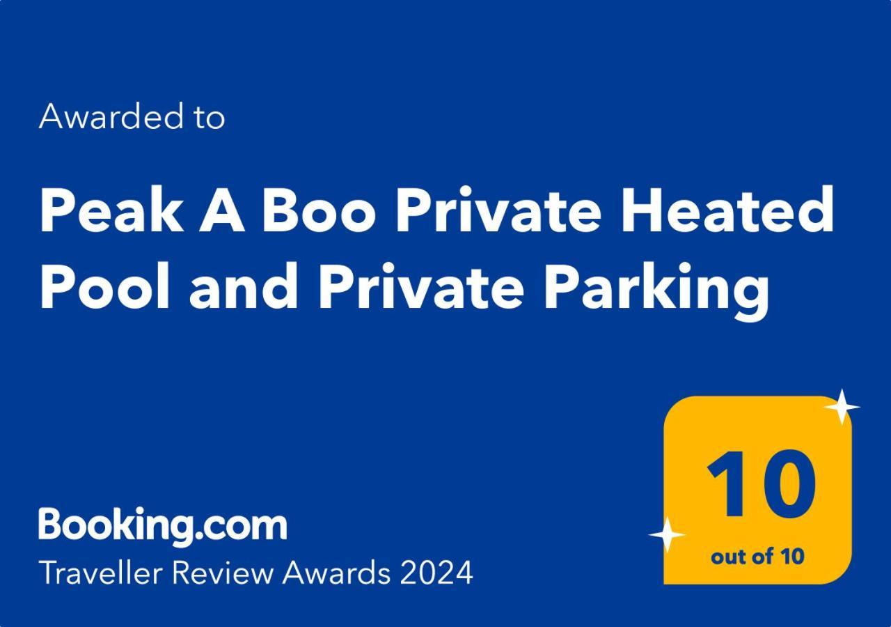 카메라데로보스 Peak A Boo Private Heated Pool And Private Parking 빌라 외부 사진